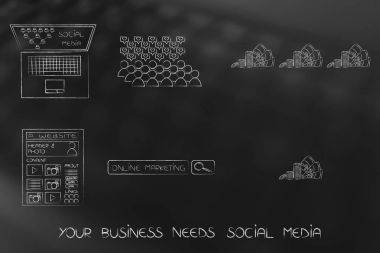 sosyal medya ve takipçileri daha büyük kar yanında grup 