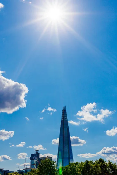 Dettaglio dell'iconico Shard of Glass nel centro di Londra — Foto Stock