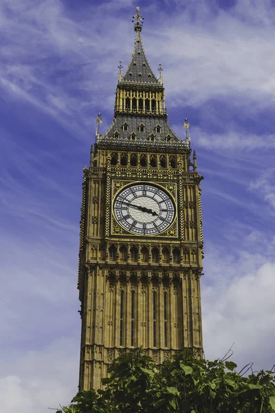 Dettaglio della torre dell'orologio Big Ben — Foto Stock