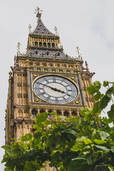 Detail of the Big Ben clock tower — Stock Photo, Image