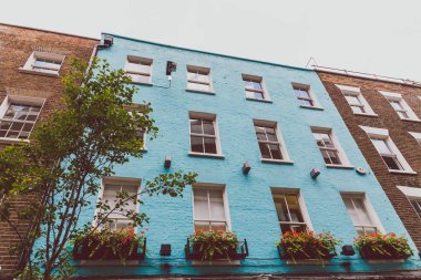 Carnaby Street ayrıntılı olarak Londra şehir merkezine