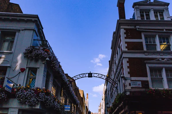 Wszystko Carnaby Street w centrum Londynu — Zdjęcie stockowe