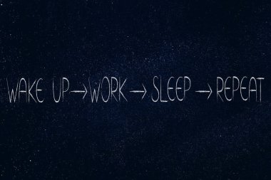 sıra iş uyanın ve tekrar uykudan