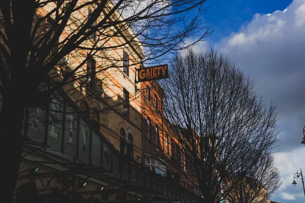 Exteriér divadla Gaiety jihu King Street v Dublinu ci — Stock fotografie