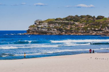 Görünüm Bondi Beach Sidney WI en ünlü yerlerindendir