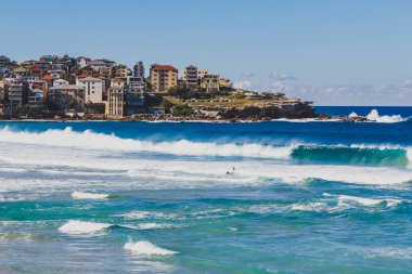 Görünüm Bondi Beach Sidney WI en ünlü yerlerindendir