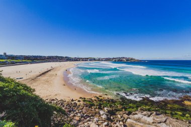 Görünüm Bondi Beach Sidney WI en ünlü yerlerindendir