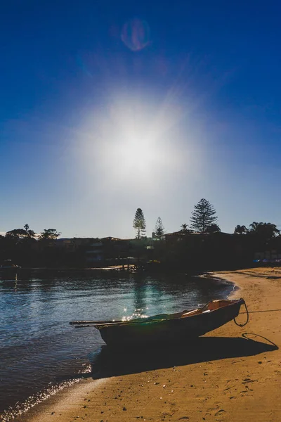 Widok na zatokę Watsona w Sydney — Zdjęcie stockowe