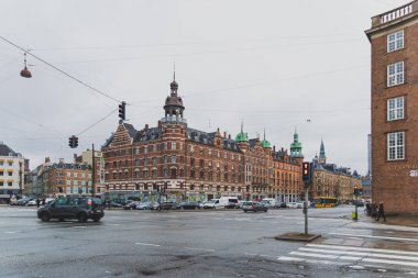 Mimarlık ve yapı Copenhagen şekil sokak