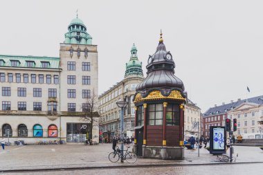 Mimarlık ve yapı Copenhagen şekil sokak
