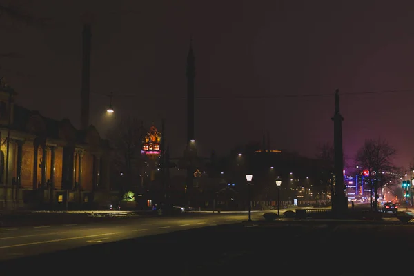 Architecture and buildings of the streets of Copenhagen near Tiv — Stock Photo, Image