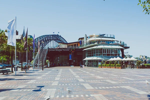 Detalle de los alrededores de Sydney Harbour y Circular Quay — Foto de Stock