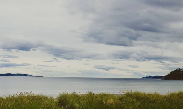 Badai pemandangan pantai Tasmania ditembak di Hobart — Stok Foto