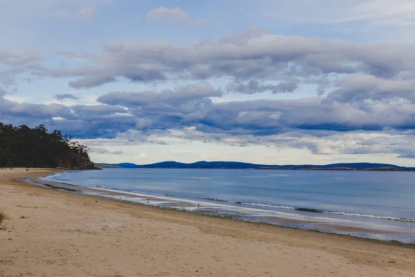 Tempestosa spiaggia della Tasmania paesaggio girato a Hobart — Foto Stock