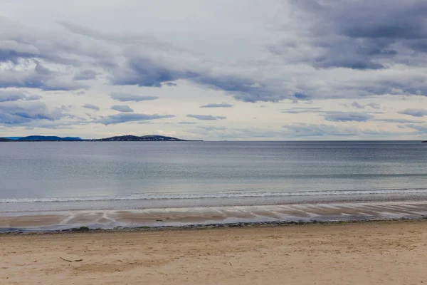 Tormentoso paisaje de playa de Tasmania en Hobart —  Fotos de Stock