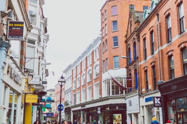Wicklow Stree ayrıntılı olarak Dublin şehir merkezi