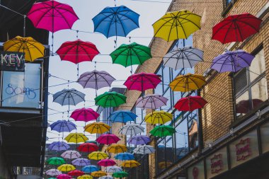 renkli şemsiyeler Sanat yüklemede frot ben bar Zozimus