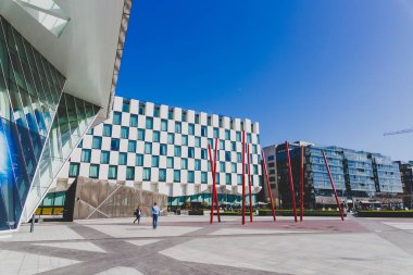  Bord GAIS tiyatro ve işaret H mimari detaylar