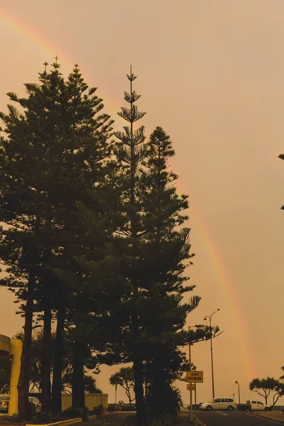 Η παραλία και το τοπίο στο Surfers Paradise στη Χρυσή Ακτή — Φωτογραφία Αρχείου