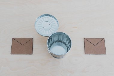 Gelen kutunuz, e- posta zarflarınız ve masadaki çöp kutunuz reddediliyor