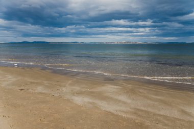 Tazmanya, Avustralya 'da el değmemiş doğal plaj.