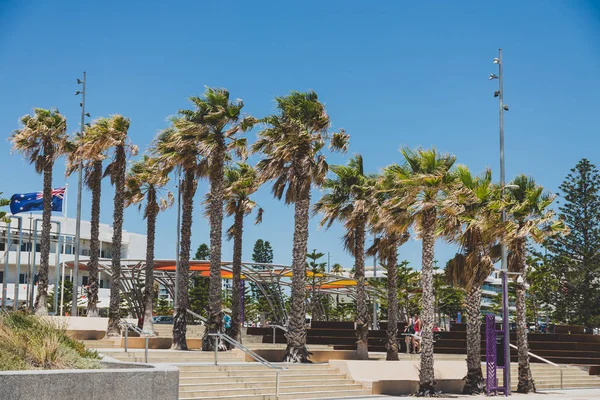 Detail van Scarborough strand, een van de meest populaire stranden nea — Stockfoto