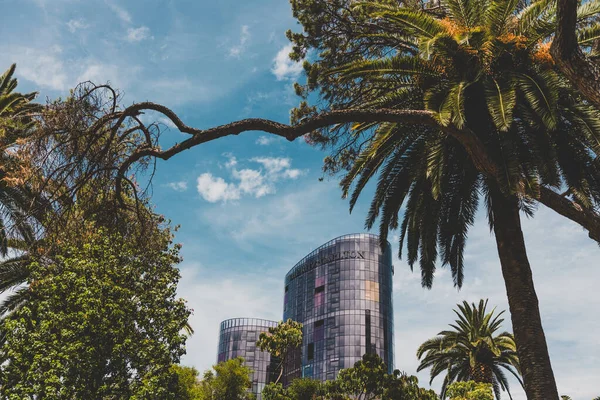 The Ritz-Carlton hotel builidng in Elizabeth Quay, Perth's newly — Stock Photo, Image