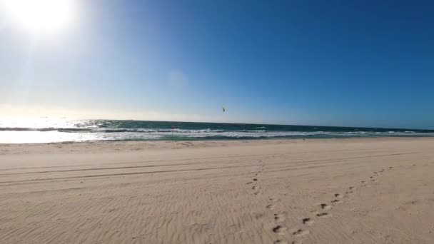 Perth Western Australia Enero 2020 Vista Playa Scarborough Cerca Perth — Vídeos de Stock