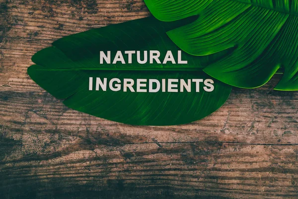 Beauty industry and ethical vegan products, Natural Ingredients — 스톡 사진