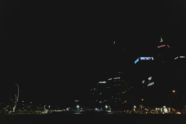 Perth Western Australia December 25Th 2019 View Elizabeth Quay Night — Stock Photo, Image