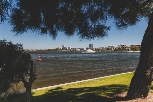 Perth Western Australia December 28Th 2019 View Swan River Perth — Zdjęcie stockowe