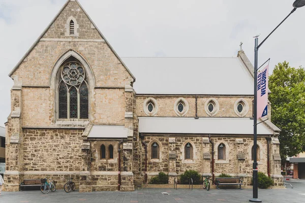 Perth Autriche Occidentale Décembre 2019 Façade Église Fremantle Endroit Frais — Photo