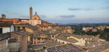 sabah Siena ışığı 