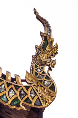 Naga gable apex izole