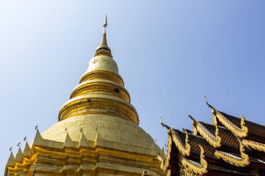 Wat Phra o Hariphunchai Pagoda Lamphun Tayland