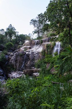 Mae Klang güzellik Chiang Mai Province, Doi Inthanon şelale 