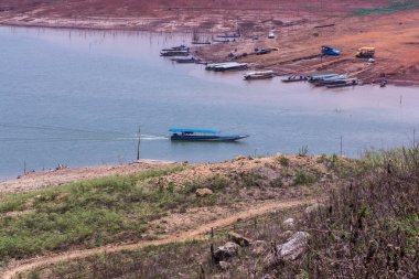 chiangmai, Tayland mae ngad Barajı yelkenli gemi