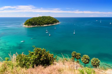 phuket Island, Tayland Üstten Görünüm