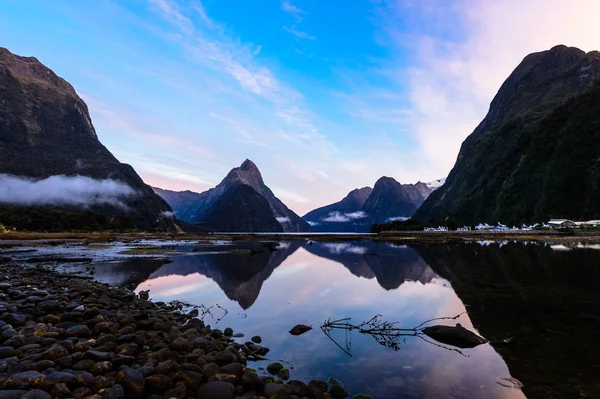 Milford sound, New Zealand — Stok Foto