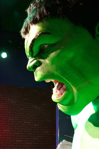 Las Vegas Eua Outubro 2017 Figura Modelo Gigante Incrível Hulk — Fotografia de Stock