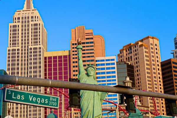 Las Vegas Usa Sep 2018 Las Vegas Road Sign New — Stock Photo, Image