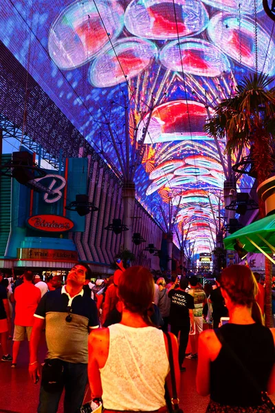 Las Vegas Usa September 2018 Fremont Street Las Vegas Fremont — Stockfoto