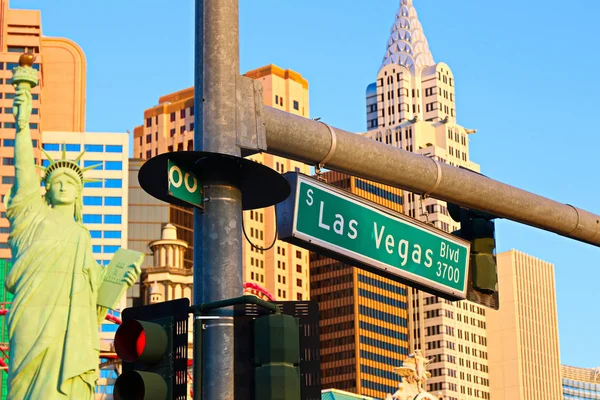 Las Vegas Usa Szeptember 2018 Las Vegas Road Sign New — Stock Fotó