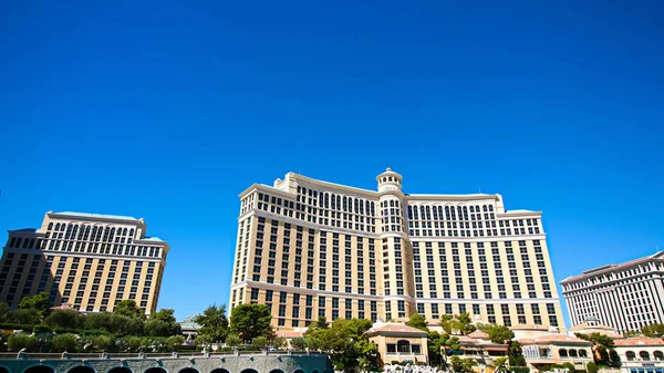 ลาสเวก สหร ฐอเมร นยายน 2018 Bellagio และ Caesars Palace โรงแรมและคาส — ภาพถ่ายสต็อก