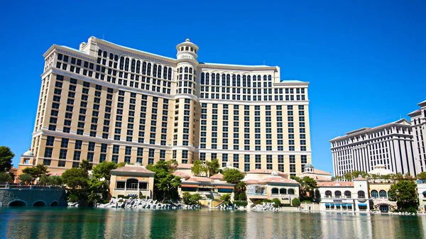 Las Vegas Usa Sep 2018 Anzeigen Bellagio Und Caesars Palast — Stockfoto