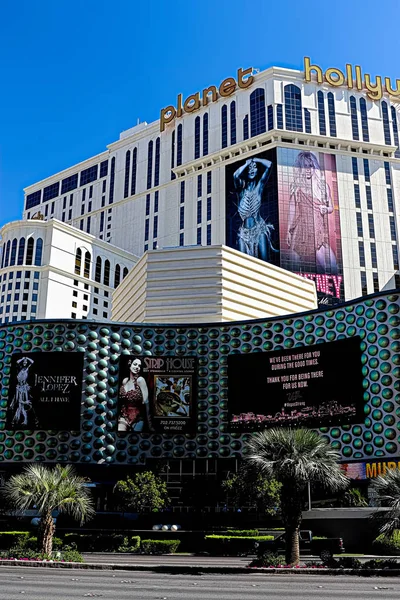 ลาสเวก สหร ฐอเมร นยายน 2018 Front Planet Hollywood Resort Casino — ภาพถ่ายสต็อก