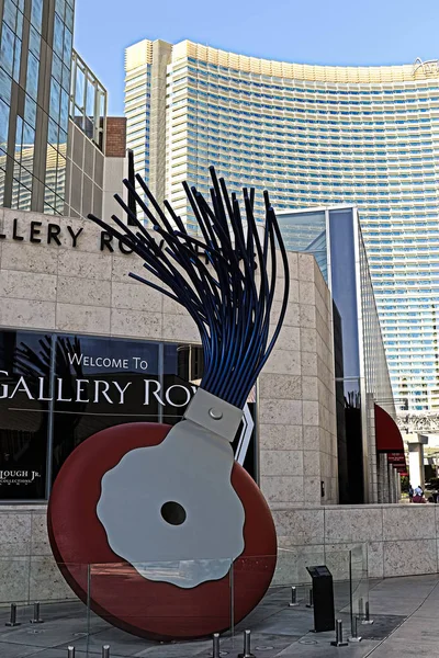 Las Vegas Usa Oct 2017 Sculpture Pop Art Claes Oldenburg — Photo