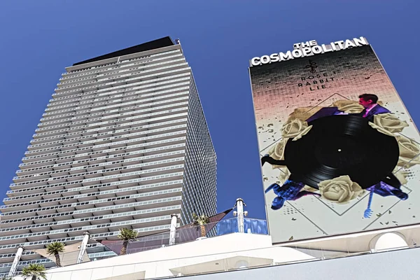 Las Vegas Usa Sept 2018 Vue Enseigne Cosmopolitan Hotel Casino — Photo