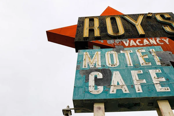 Amboy Usa Oct 2015 Legendario Motel Café Roy Histórica Ruta — Foto de Stock