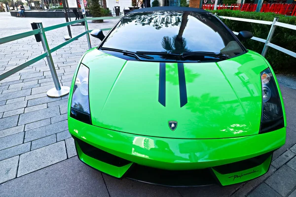 Las Vegas Usa 2016 Lamborghini Sports Model Car Fotoshooting Bei — Stockfoto